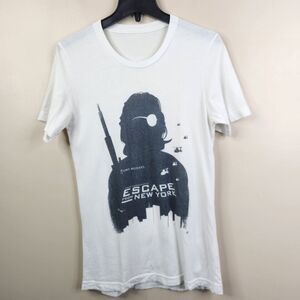 Escape From New York Movie Poster Womens Short Sleeve Frontside Graphic Tee S